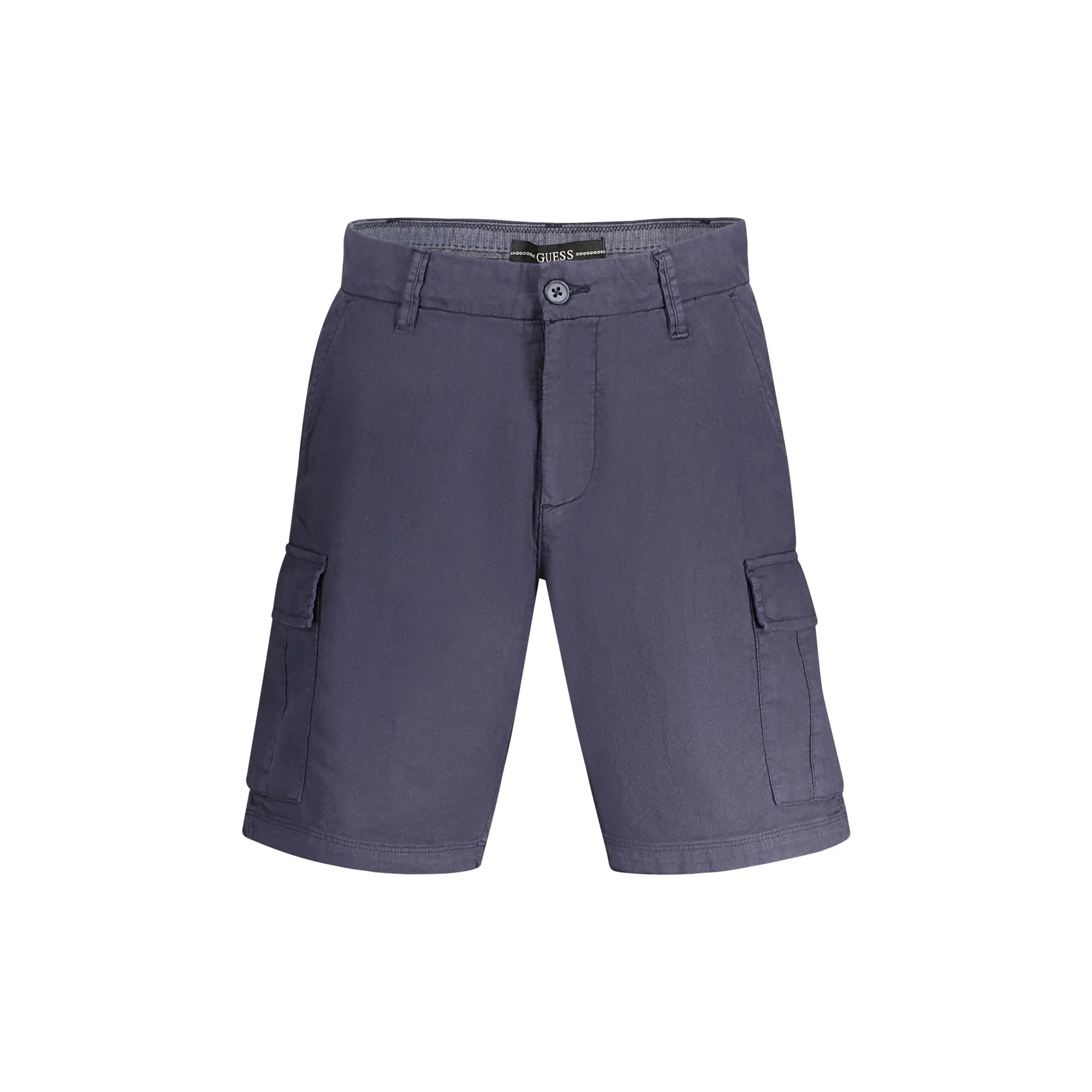 Guess Jeans Short Bermuda Uomo Blu Logo Pantaloni - foto prodotto